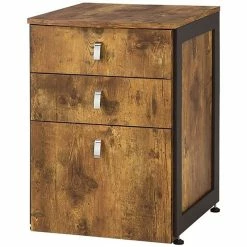 Cheap π₯° Coaster Estrella 3 Drawer Lateral File Cabinet In Antique Nutmeg π₯