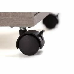 Hot Sale 😉 Bush Furniture Key West 2 Drawer Mobile Pedestal In Washed Gray 🛒 -Mobile Sales Store 1453746 5 L