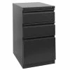 Hot Sale 🎁 Pemberly Row Modern Metal 3 Drawer Mobile File Cabinet File In Black 👏