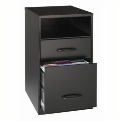 Discount 🔥 Pemberly Row 2 Drawer File Cabinet In Black ✔️