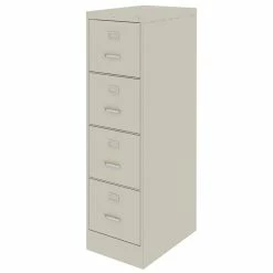 New 🧨 Scranton & Co Scranton & Modern Metal Beige Co 4 Drawer Letter File Cabinet 💯 -Mobile Sales Store 1567521 1567524 L