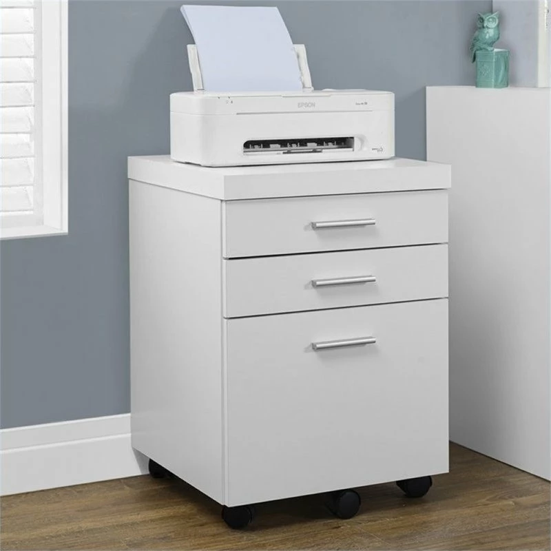 Brand new βοΈ Atlin Designs 3 Drawer File Cabinet In White π 2 Brand new βοΈ Atlin Designs 3 Drawer File Cabinet In White π - Image 2