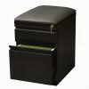 Best Sale 🌟 Bowery Hill Mobile Seat Box-File Cabinet In Black 🎁