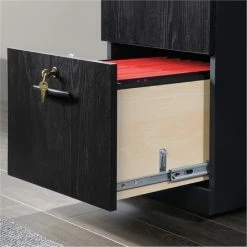 Discount 😉 Bowery Hill 2 Drawer File Cabinet In Bourbon Oak ⌛ -Mobile Sales Store 1581315 3 L