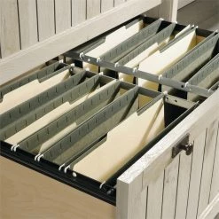 Best Sale 💯 Sauder Costa Engineered Wood 2-Drawer Lateral File Cabinet In Chalked Chestnut 😉 -Mobile Sales Store 1598268 12 L