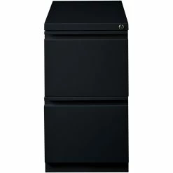 Cheap 😉 Hirsh Industries LLC Hirsh 23-in Deep Mobile Pedestal File 2-Drawer File/File. Full Width Pull. Black ✨ -Mobile Sales Store 1603924 3 L