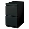 Cheap 😉 Hirsh Industries LLC Hirsh 23-in Deep Mobile Pedestal File 2-Drawer File/File. Full Width Pull. Black ✨