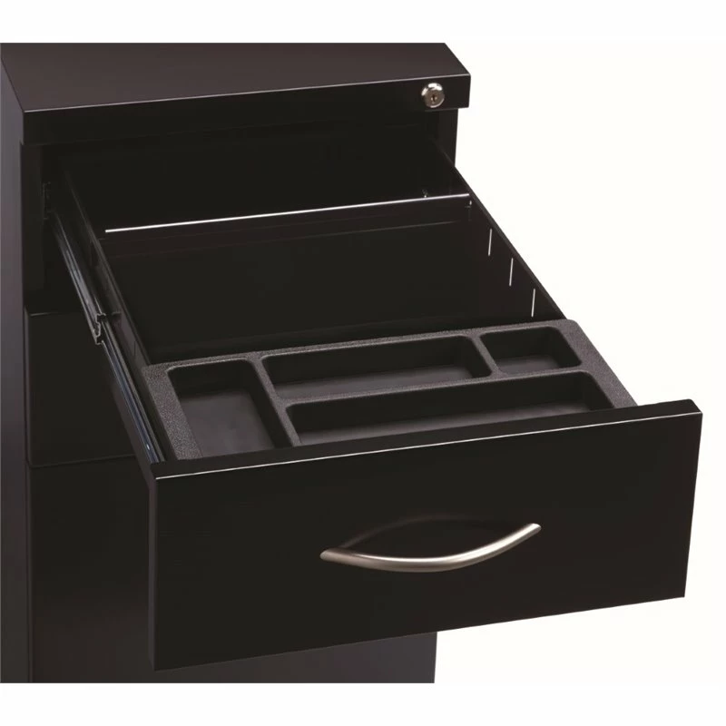 Deals π Hirsh Industries LLC Hirsh 23-in Deep Mobile Pedestal File 3-Drawer Box/Box/File. Arch Pull. Black 𧨠4 Deals π Hirsh Industries LLC Hirsh 23-in Deep Mobile Pedestal File 3-Drawer Box/Box/File. Arch Pull. Black 𧨠- Image 4