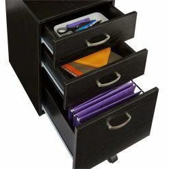Buy 🎉 Mayline Safco Products SOHO Mobile Filing Cabinet In Black 🎁 -Mobile Sales Store 1654300 3 L