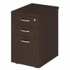 Discount 🛒 BBF Bush Business Furniture Office In An Hour Mobile File Cabinet With 2-Box Drawers In Mocha Cherry 👍