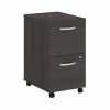 Flash Sale ❤️ BBF Studio C 2 Drawer Mobile File Cabinet In Storm Gray - Engineered Wood 🔥