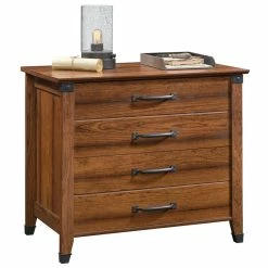 Brand new 🧨 Sauder Carson Forge 2 Drawer Lateral File Cabinet In Washington Cherry 🎉 -Mobile Sales Store 1711985 11 L