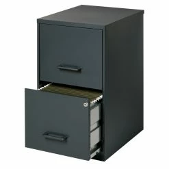 Cheap ❤️ Pemberly Row 2 Drawer Letter File Cabinet In Black 👏
