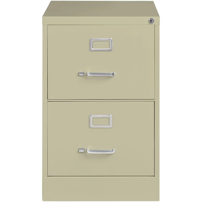 Budget π Pemberly Row Modern 25-in Deep Metal 2 Drawer Vertical File Cabinet Beige Putty π― 2 Budget π Pemberly Row Modern 25-in Deep Metal 2 Drawer Vertical File Cabinet Beige Putty π― - Image 2