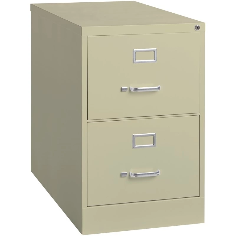 Budget π Pemberly Row Modern 25-in Deep Metal 2 Drawer Vertical File Cabinet Beige Putty π― 4 Budget π Pemberly Row Modern 25-in Deep Metal 2 Drawer Vertical File Cabinet Beige Putty π― - Image 4