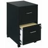 Wholesale 👍 Pemberly Row 2 Drawer Metal Mobile File Cabinet In Black 😉