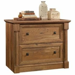 Cheap ⭐ Pemberly Row 2 Drawer Lateral File Cabinet In Vintage Oak 🎁