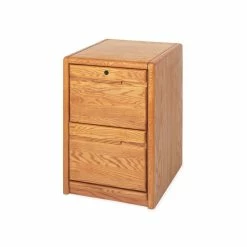 Cheapest 🌟 Bowery Hill 2 Drawer File Cabinet In Medium Oak 🌟