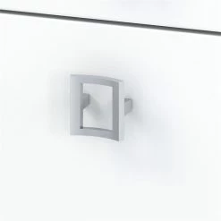 Flash Sale 🌟 BBF Echo 3 Drawer Mobile File Cabinet In Pure White - Engineered Wood 😀 -Mobile Sales Store 1768098 2 L