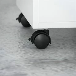 Flash Sale 🌟 BBF Echo 3 Drawer Mobile File Cabinet In Pure White - Engineered Wood 😀 -Mobile Sales Store 1768098 3 L