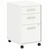 Cheap ✔️ BBF Method 3 Drawer Mobile File Cabinet In White - Engineered Wood 🔔