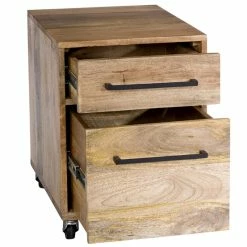 Best deal 🎉 Moe's Home Collection Colvin 2-Drawer Wood Lateral File Cabinet In Natural 🔔 -Mobile Sales Store 1773391 02 L