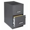 Brand new ❤️ Scranton & Co 2 Drawer Letter File Cabinet In Charcoal 🎁