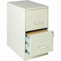 Buy 🧨 Scranton & Co 2 Drawer Letter File Cabinet In Stone ⌛