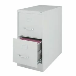 Flash Sale π Scranton & Co 2 Drawer Letter File Cabinet In Gray βοΈ