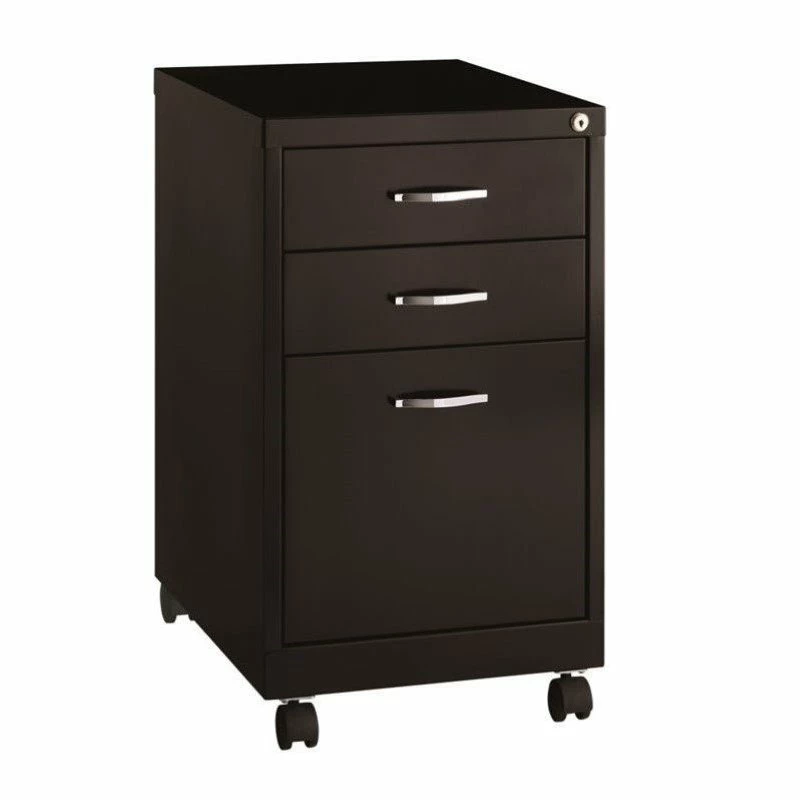 Outlet ❤️ Scranton & Co 3 Drawer File Cabinet In Black ⭐ 1 Outlet ❤️ Scranton & Co 3 Drawer File Cabinet In Black ⭐