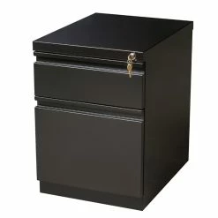 Cheapest ⭐ Scranton & Co 2 Drawer Mobile File Cabinet In Black 😍