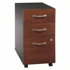 Cheap π Scranton & Co 3Drawer Mobile Pedestal In Hansen Cherry βοΈ