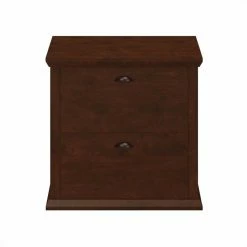 Deals 🛒 Scranton & Co 2 Drawer Lateral File Cabinet In Antique Cherry 🥰 -Mobile Sales Store 1805105 2 L