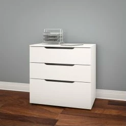 Best reviews of 🌟 Atlin Designs 3 Drawer File Cabinet In White And Melamine 🤩 9 Best reviews of 🌟 Atlin Designs 3 Drawer File Cabinet In White And Melamine 🤩 -Mobile Sales Store 1805372 4 L