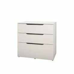 Best reviews of 🌟 Atlin Designs 3 Drawer File Cabinet In White And Melamine 🤩