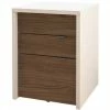 Cheap 🤩 Atlin Designs 3 Drawer Filing Cabinet In White And Walnut ❤️
