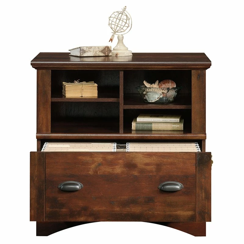 Discount π Pemberly Row 1 Drawer Lateral File Cabinet In Curado Cherry π 4 Discount π Pemberly Row 1 Drawer Lateral File Cabinet In Curado Cherry π - Image 4