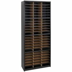 Coupon 🧨 Scranton & Contemporary Metal Co 72 Compartments Flat Files Organizer In Black 🥰
