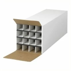 Best Pirce 😉 Scranton & Co Document And Gift Wrap Paper Roll Storage Organizer In White 🧨