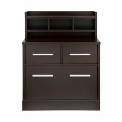Hot Sale 🔥 Bowery Hill File Cabinet In Cappuccino 🌟