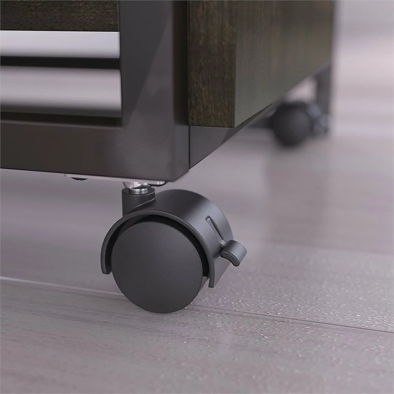 Deals π Scranton & Co 3 Drawer Mobile File Cabinet In Rustic Gray π― 4 Deals π Scranton & Co 3 Drawer Mobile File Cabinet In Rustic Gray π― - Image 4