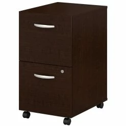 New β Scranton & Co Mobile Pedestal In Mocha Cherry βοΈ
