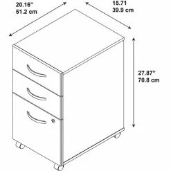 Best Sale ✔️ Scranton & Co Pedestal In Mocha Cherry 😀 -Mobile Sales Store 1873221 6 L