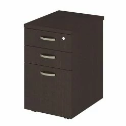 Coupon β Scranton & Co 3 Drawer Mobile File Cabinet In Mocha Cherry π