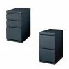 Best Sale 💯 Hirsh Industries LLC Value Pack (Set Of 2) Drawer Filing Cabinet In Charcoal 💯