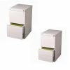 Deals 😍 Home Square Value Pack (Set Of 2) 2 Drawer Mobile File Cabinet In White 🔔
