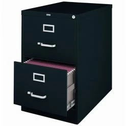 Best Pirce 👏 Home Square (Value Pack) 2 Drawer File Cabinet And 4 Drawer File Cabinet In Black 🥰 -Mobile Sales Store 1881166 3 L