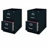 Best Pirce 🔥 Home Square Value Pack (Set Of 2) 2 Drawer Legal File Cabinet In Black 🤩