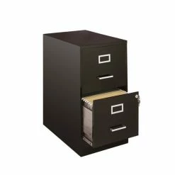 Promo 🎉 Home Square Value Pack (Set Of 2) Drawer File Cabinet In Black 🔔 -Mobile Sales Store 1881173 2 L