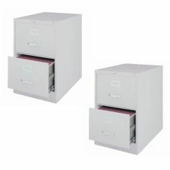 Wholesale 😀 Home Square Value Pack (Set Of 2) 2 Drawer Legal File Cabinet In Gray ✨